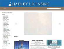 Tablet Screenshot of hadleylicensing.com
